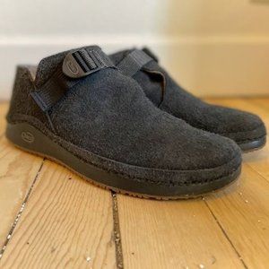 Chaco Black Slip-In Shoes with Straps, Size 12